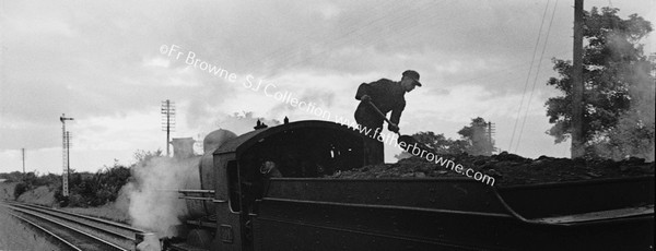 (1/2NEG) FIREMAN ON TENDER